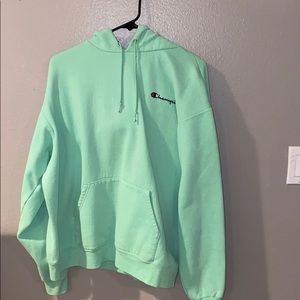 green champion hoodie from urban